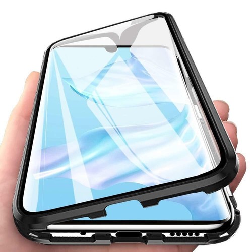 Cover magnetica per huawei p30 - cover,