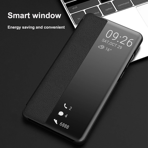 Custodia pelle smart view - custodia,